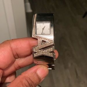 Armani xchange stainless steel watch ladies